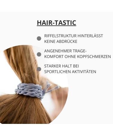 Bellody Original Braided Hair Tie - Strong Hold & Stylish - 4-Pack Classic Black Women's Hair Accessories - Buy Online on GoSupps.com