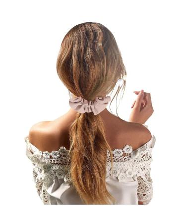 Rapoyo 4-Piece Colorful Hair Ties with Zipper Bag | Stylish Scrunchies & Elastic Hair Bands for Women & Girls - Perfect Ponytail Accessories - Buy Online on GoSupps.com