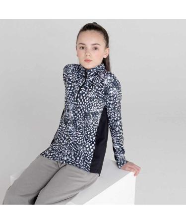 Dare 2b Baby Girls Commit Core Stretch Sweater - Stylish Black & White for Ages 5 | International Shipping Available - Buy Online on GoSupps.com