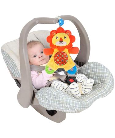 Teytoy My First Baby Teething Toy Set - Soft Crinkle Cloth Toys for Toddlers, Infants, and Kids - Perfect for Baby Shower Gift - Lion and Koala Design - Buy Online on GoSupps.com