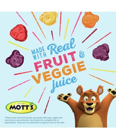 Mott's Fruit Flavored Snacks Animals Assorted Fruit - Gluten Free (40 ct) - Buy Online on GoSupps.com