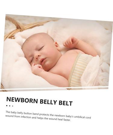 Totority 3pcs Baby Belly Button Band Set | Cotton Infant Belly Protector for Colic Calm & Tummy Control | 38.5X12CM - Buy Online on GoSupps.com