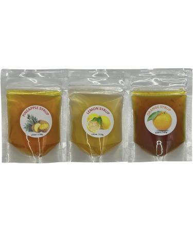 Fruity Citrus Selection Boba Bubble Tea Make at Home Kit 6-12 Extra Large Drinks - Buy Online on GoSupps.com