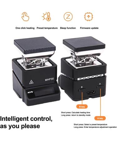 MHP30 Mini Heating Plate - SMD PCB Preheater for LED Stripes Remover | 30x30mm | Constant Temperature Control - Buy Online on GoSupps.com