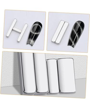 Beavorty 4 Sets magnet set suite gel fancy nail cat eye nail tool cat eye gel nail polish magnet nail polish Strip nail art tools 4 piece set magnetic cat eyes magnets - Buy Online on GoSupps.com