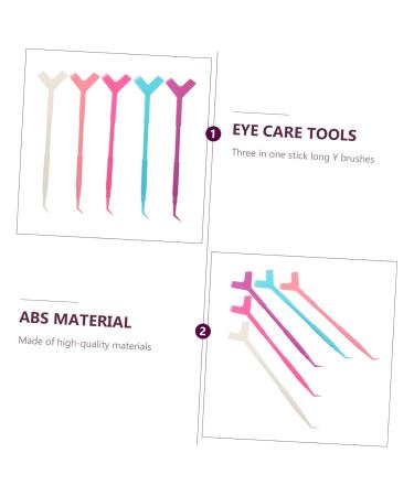 100 Pcs False Eyelash Lift Brush - Eyelash Extension Tools for Grafted Lashes & Curling | Hot Mascara & Lash Perm Brush - Buy Online on GoSupps.com