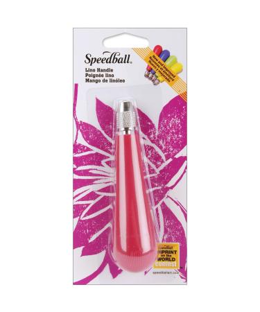 Speedball SB412-38 Lino Handle, Red