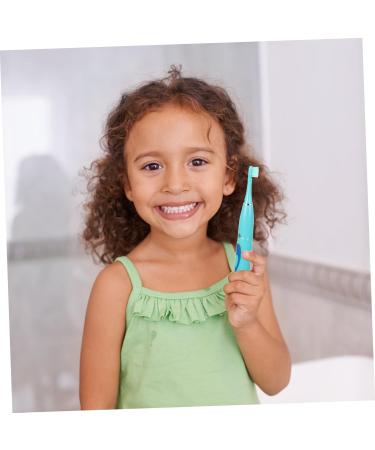 Hoement Electric Children's Toothbrush Set - Portable & Kid-Friendly Oral Care Accessories - Blue 1 Pack - Buy Online on GoSupps.com