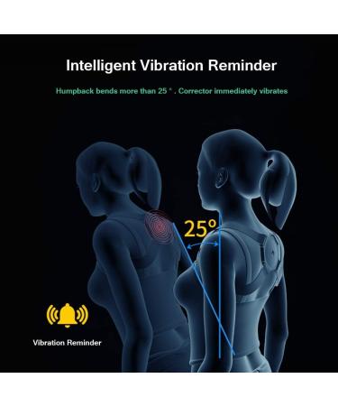 Posture Corrector Smart Back Brace Posture Corrector Intelligent Inductive Adult Child Artifact Hunchback Correction Belt Office Sport Fitness Support Brace - Buy Online on GoSupps.com