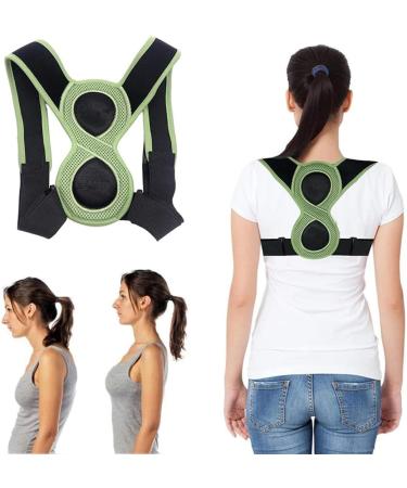 Posture Corrector Women Posture Corrector for Men and Women Back Support Adjustable Lightweight Posture Corrector Helps Relieve Back Strain Slouching and Text Neck Moisture Wicking Fib - Buy Online on GoSupps.com