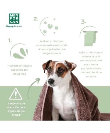 MENFORSAN Moisturizing shampoo for dogs - 2 x 300 ml - Buy Online on GoSupps.com