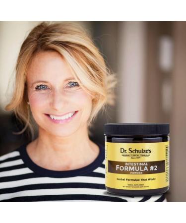 Dr. Schulze's Intestinal Formula #2 (8 Ounces) and Intestinal Formula #1 Capsules (90 Capsules) - Organic Herbal Supplements - Buy Online on GoSupps.com
