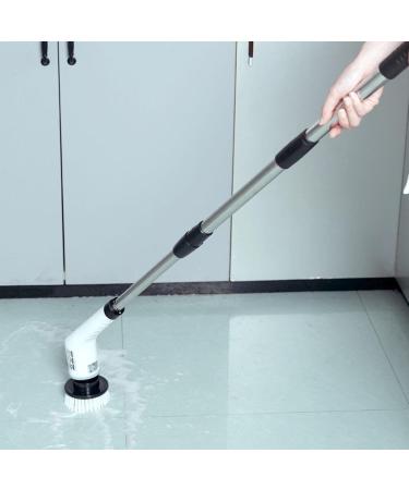 Electric Scrubber for Cleaning | Electric Rotating Scrubber for Bathroom Cleaning Electric Shower Brush Home Cleaning Tool for Bathroom Bathtub - Buy Online on GoSupps.com