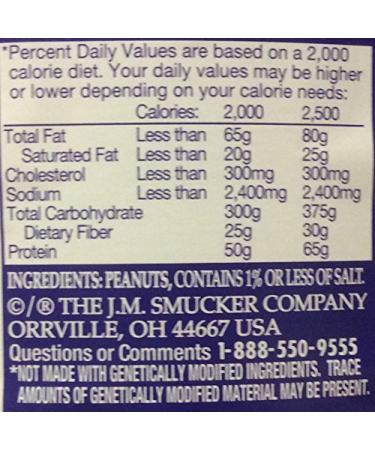 Adams 100% Natural Crunchy Peanut Butter 80oz - Premium Single Jar - Buy Online on GoSupps.com