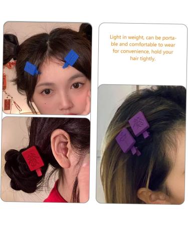Beaupretty 20 Pairs Mahjong Hairpin Hair Accessories for Braids Medium Hair Clips Nonslip Hairpins Accessories for Women Jewelry Novelty Barrettes Cute Hair Clips Metal Bang Clip Alloy Girl - Buy Online on GoSupps.com