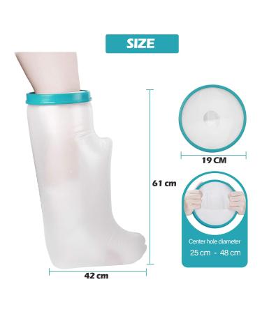 Polaland Waterproof Leg Protector for Plaster - Adult & Children's Shower Bandage Cover - Buy Online on GoSupps.com