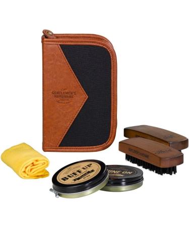 Gentlemen's Hardware Shoe Shine Kit | Charcoal - Buy Online on GoSupps.com
