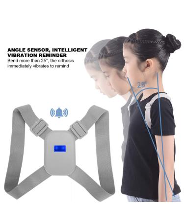 Intelligent Posture Corrector for Men and Women | Adjustable Upper Back Brace for Neck Back & Shoulder Pain Relief - Buy Online on GoSupps.com