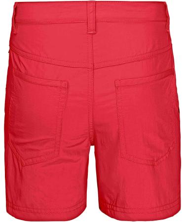 Jack Wolfskin Unisex-Youth Sun Shorts K 7-8 Years - Tulip Red | Best Price Online - Buy Online on GoSupps.com