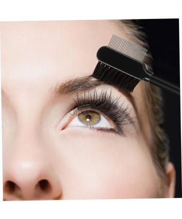 Hemoton Beauty Brush - Dual Purpose Makeup Brush & Eyebrow Comb for Flawless Eyelashes & Brows | International Shipping Available - Buy Online on GoSupps.com