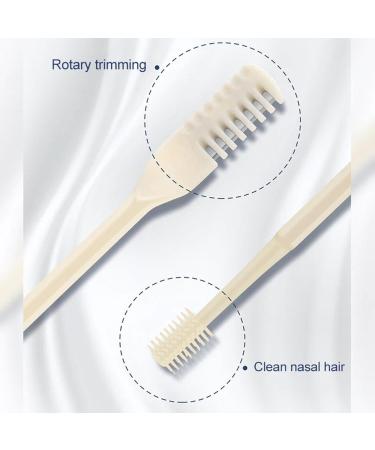 Nose Hair Trimmer Double Head Manual Nose Hair Cutter Portable Personal Trimmer for Facial Care Manual Nostril Cleaning Double Hair Cutter for Women Men Three Pack - Buy Online on GoSupps.com