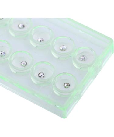 Mxzzand 10pcs 2mm Tooth Gemstone Dental Ornaments - White Crystal Teeth Jewelry with Box for International Shipping - Buy Online on GoSupps.com