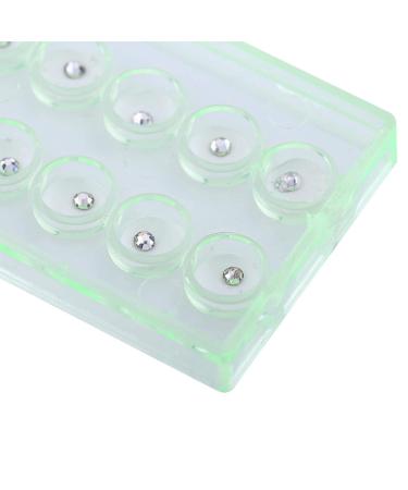 Dental Stones 10 Pcs - 2mm Tooth Crystal Ornaments & Jewelry Decorations | White Teeth Gems in Box - Buy Online on GoSupps.com