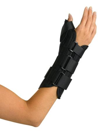 Medline Wrist and Forearm Splint with Abducted Thumb Right Small