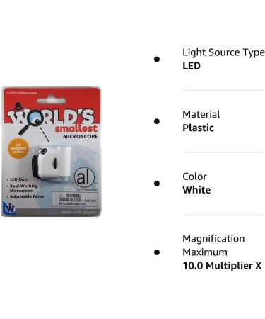Westminster World's Smallest Microscope - Explore the Unseen with Precision - Buy Online on GoSupps.com