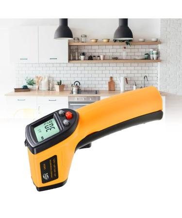 Temperature Measuring Gun - Non-Contact Infrared Thermometer for Cooking & Pizza Oven | High Precision Handheld Laser Thermometer - International Shipping Available - Buy Online on GoSupps.com