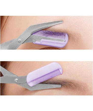 Classic Precision Slant Eyebrow Tweezer Eyebrow Scissors Hair Removal Tweezer with a Bag for Women and Men Professional Precision Tweezers for Eyebrows(Purple) - Buy Online on GoSupps.com