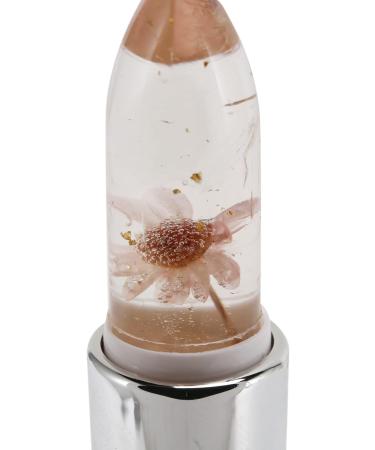Beauty Flower Crystal Jelly Lipstick Temperature Change Color Lip Balm light pink - Buy Online on GoSupps.com