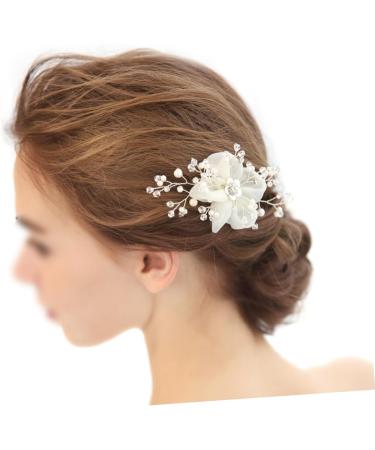 FRCOLOR Crystal Hair Comb Tiara Bridal Hair Comb Decor Hair Comb Decorate Bride Wedding - Buy Online on GoSupps.com