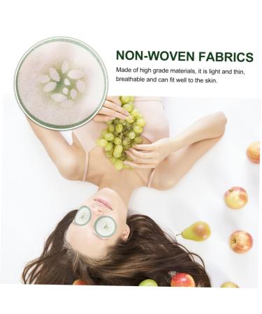 Healeved 200pcs Cucumber Eye Masks - Hydrating Eye Patches for Women | Non-Woven Eye Pads for Facial Care & Skincare - Buy Online on GoSupps.com