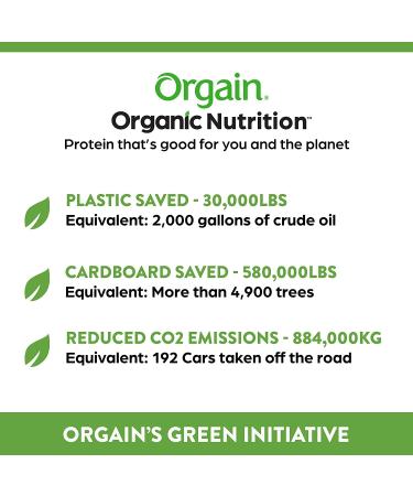 Orgain Organic Vegan Protein Powder + Orgain Organic Greens Powder Superfood Blend - Buy Online on GoSupps.com