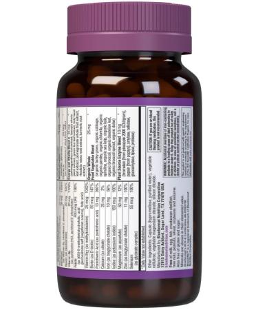 Bluebonnet Maxi One Whole Food Multivitamin with Iron - 90 Vegetarian Capsules - Buy Online on GoSupps.com