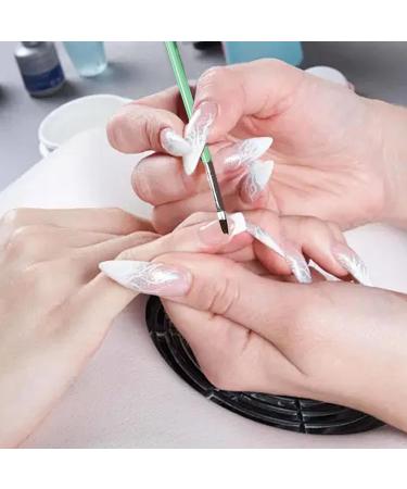 Nail Brushes for | Polish Pens Set - with Nail Liner Brush and Nail Pens for Home Use and Professional Nail Salon with Stickers - Buy Online on GoSupps.com