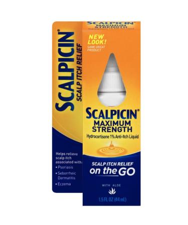 Scalpicin Scalp Itch Relief 1.5 fl Oz. Maximum Strength