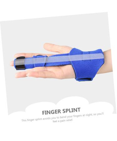 FRCOLOR Portable Hand Splint with Nylon Wrapping Tape - Gym Cable Attachments for Breathable Support 24.5x19.6cm Pinky & Middle Finger Fixing - Buy Online on GoSupps.com