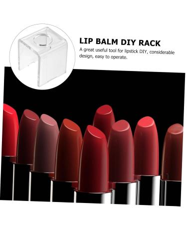 NOLITOY 10pcs Lipstick Mold - DIY Acrylic Lipstick Stands for Display & Storage | Perfect for Lip Plumping & Gloss Tubes | Durable & Stylish Design - Buy Online on GoSupps.com