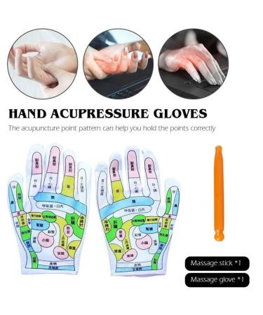 Buy Pessrrtewg K8V8 Sock Gloves - Foot Acupressure & Reflexology Massage Colorful One Size Set - International Shipping Available - Buy Online on GoSupps.com