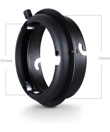 TUYUNG SN-13 Bowens to Elinchrom Mount Adapter Converter for Studio Strobe Speedlite - Buy Online on GoSupps.com
