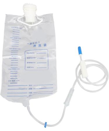Pwshymi Enema Bag - Easy to Use Silicone Cleaning Bag for Home Enemas & Relief | International Shipping Available - Buy Online on GoSupps.com