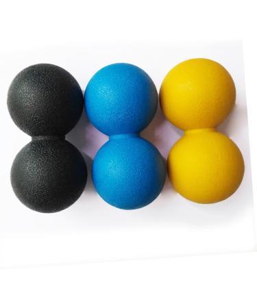 Tovinanna Massage Ball - Deep Tissue Foot Massager for Yoga & Office Use | Black Peanut Massage Roller Device - Buy Online on GoSupps.com