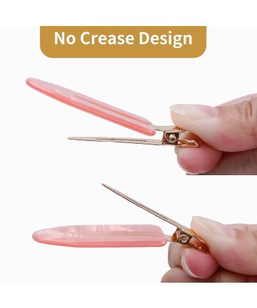 Women's No Bend Pink Hair Clips - Styling & Makeup Barrettes for Fashionable Looks - Buy Online on GoSupps.com