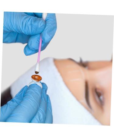 100pi ces Anneaux De Pigment Pour Maquillage Gobelets Porte-pigment Blanc Support Pratique Pour Extension Et Teinture De Cils - Buy Online on GoSupps.com