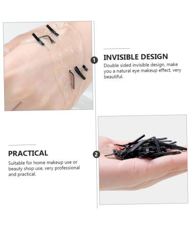 Beavorty 3 Sets Beauty Stickers Double Sided Sticky Tape Invisible Double Eyelid Sticker Eyeliner Fiber Strip 7x5.3cmx3pcs Blackx3pcs - Buy Online on GoSupps.com