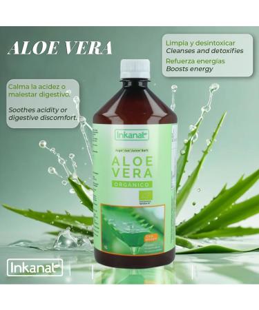  INKANAT Aloe Vera Juice Inkanat 1 L - Buy Online on GoSupps.com