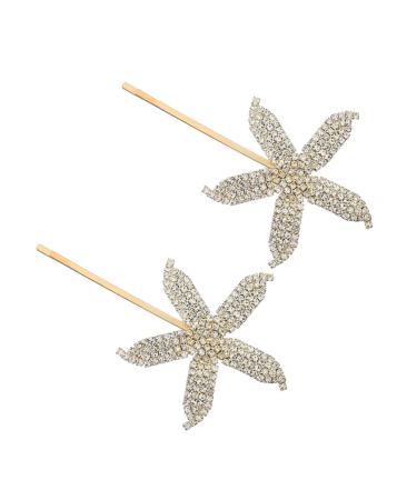 Beaupretty Pins bridal headpiece barrettes for girls headwear for women womens barrettes for hair barrettes for women bobby pins women's hair pin women's barrettes simple Clip Hair