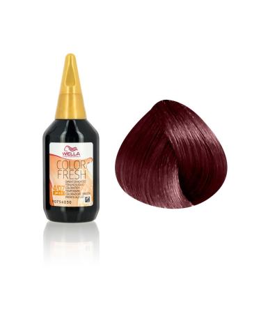 Wella Professionals Color Fresh 5/55 - Light Brown Mahogany Intense Hair Color (75 ml) - International Shipping Available - Buy Online on GoSupps.com